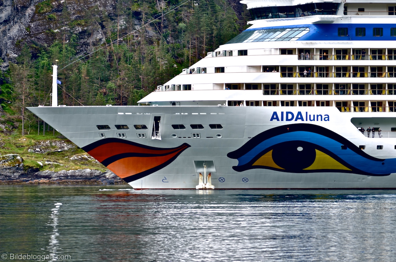 M/S Aida Luna - Geiranger 2013