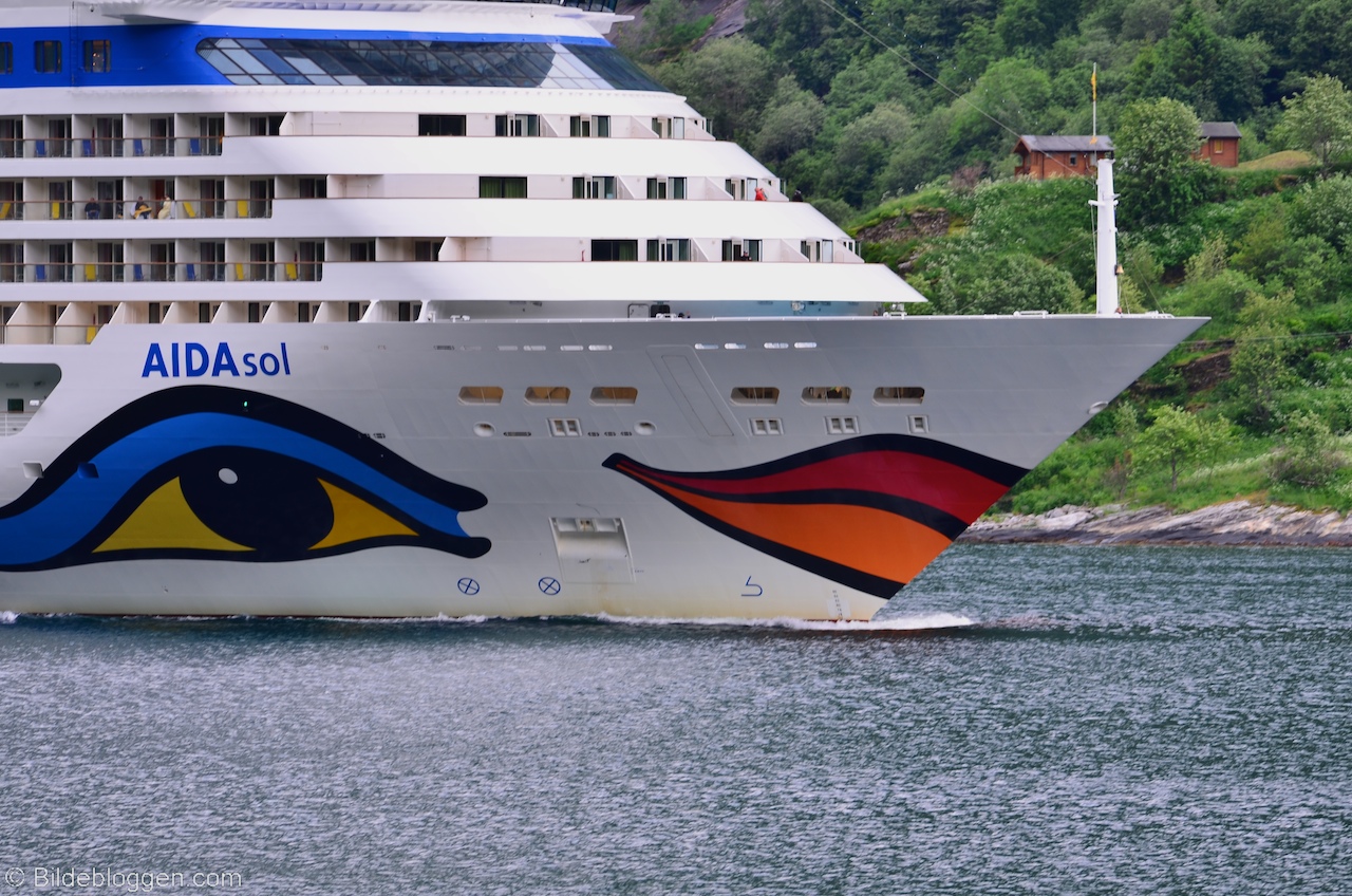 M/S Aida Sol - Geiranger 2013