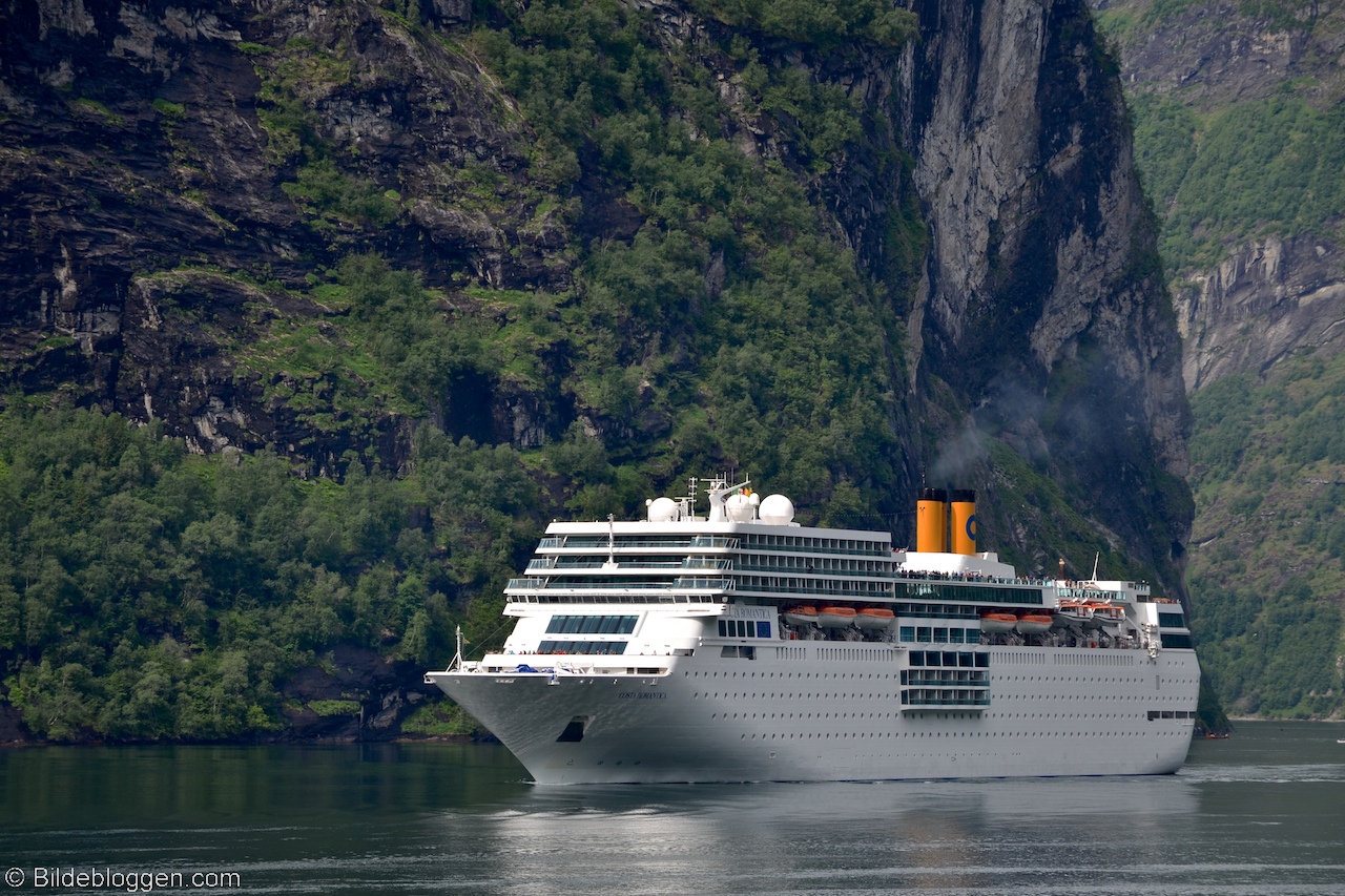 M/S Costa Romantica-Geiranger 2013