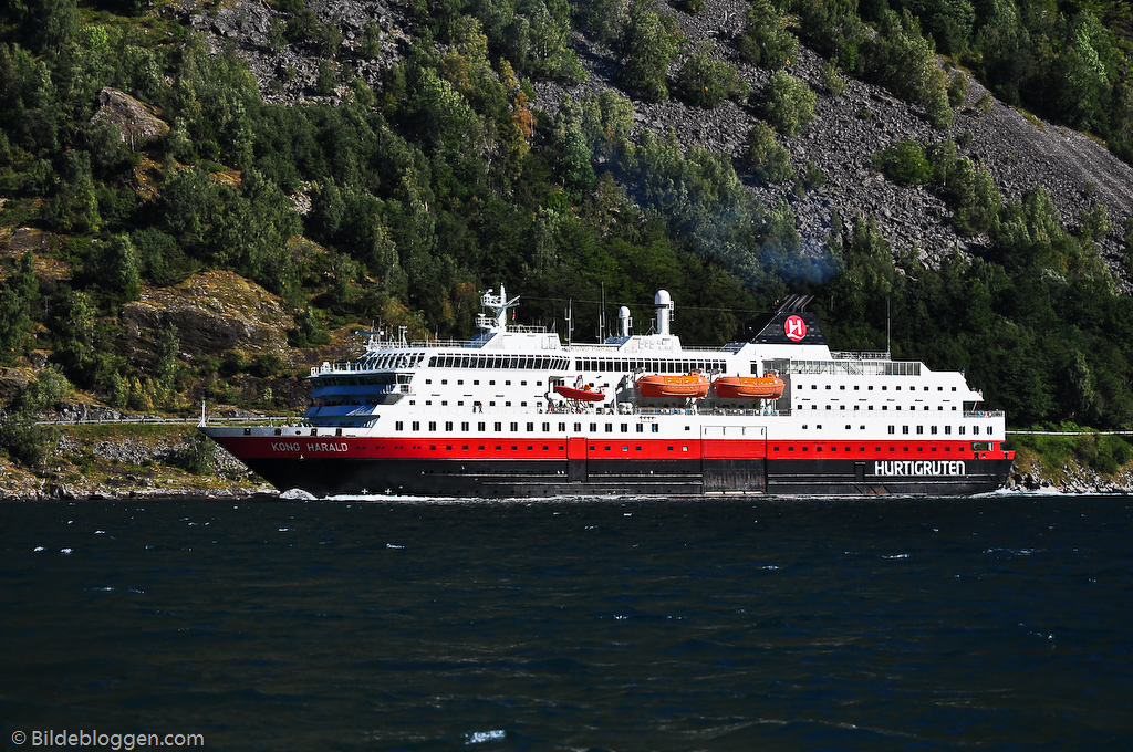 M/S Kong Harald i Geiranger