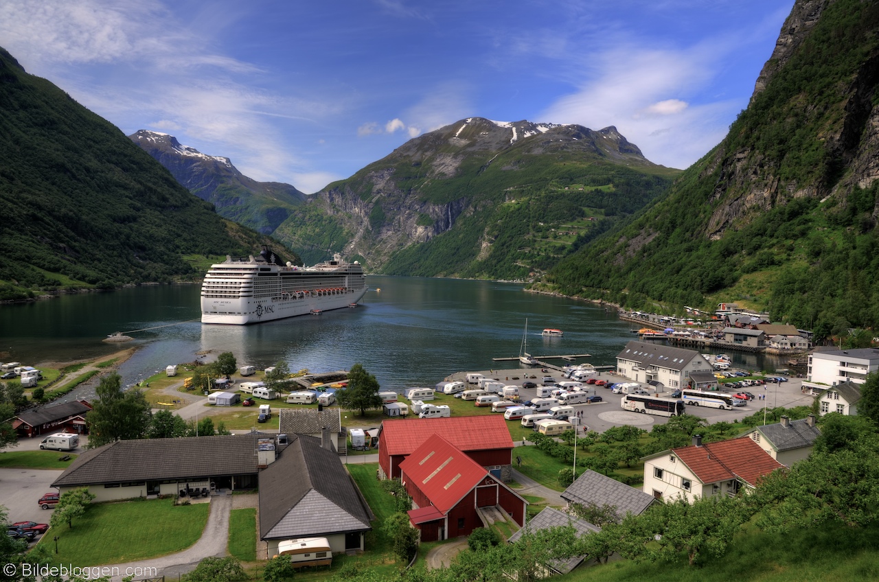 MSC Musica - Geiranger 2013