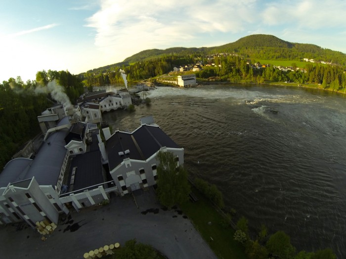 Hellefossen - Hokksund - Flyfoto - Dji Phantom