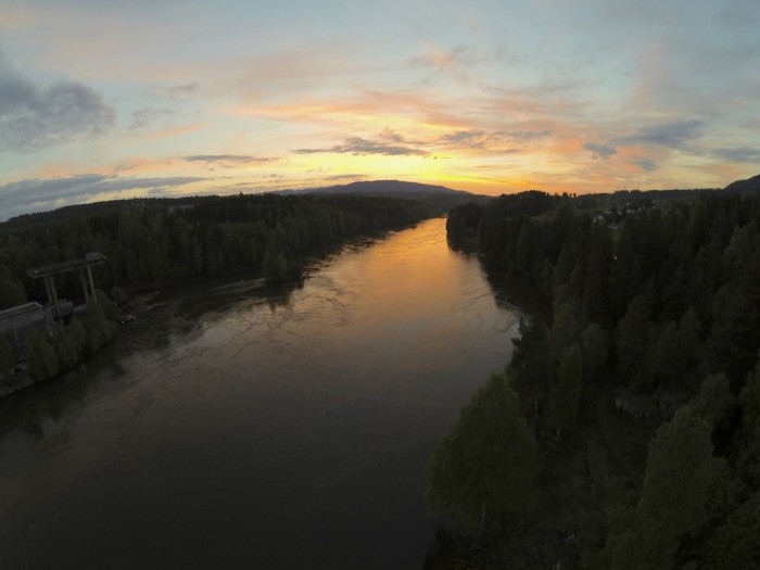 Hellefossen - Hokksund - Flyfoto - Dji Phantom