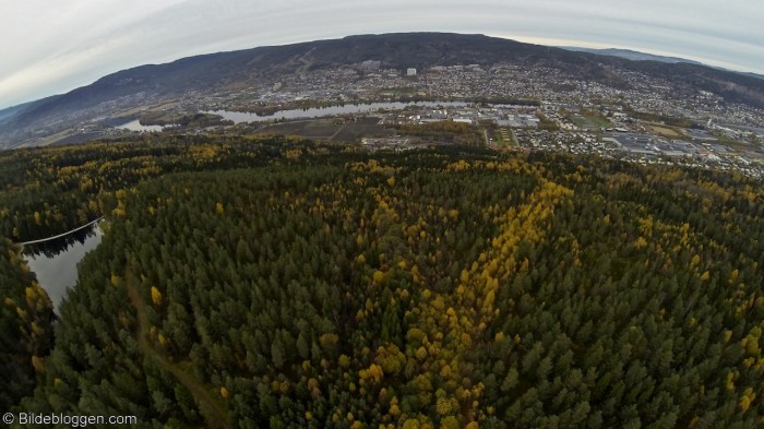 Drammen sett fra Konnerud 