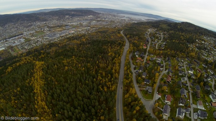 Drammen sett fra Konnerud 