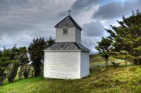 Kråkenes kapell,Kråkenes chapel,Kråkenes,Vågsøy kommune,Nordfjord
